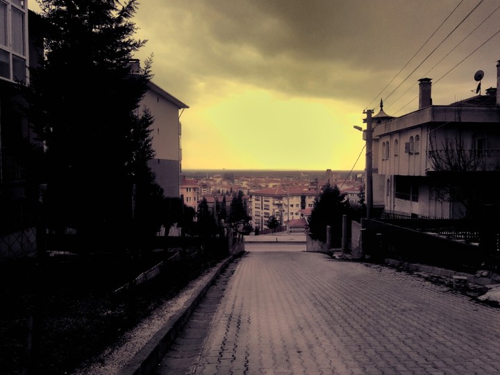 akşam üstü