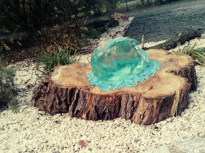 Blue crystal