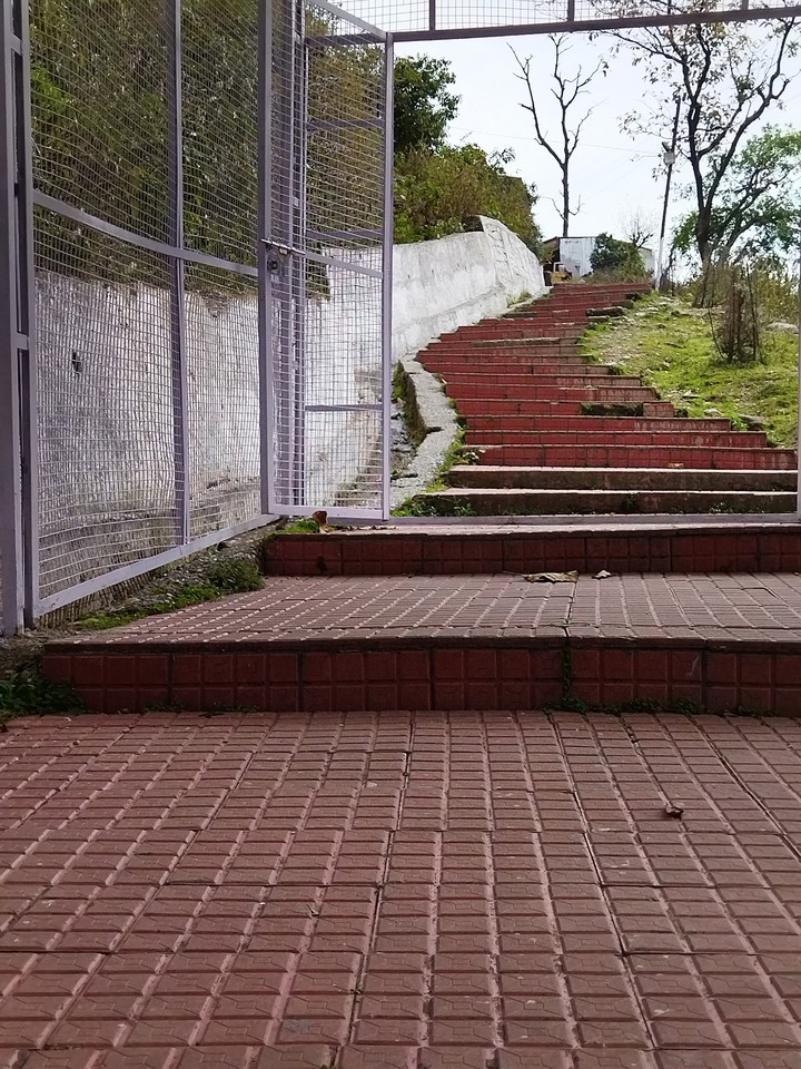 Each stair is leading to the top