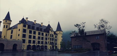 in the mountain