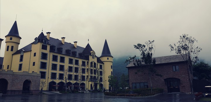 in the mountain
