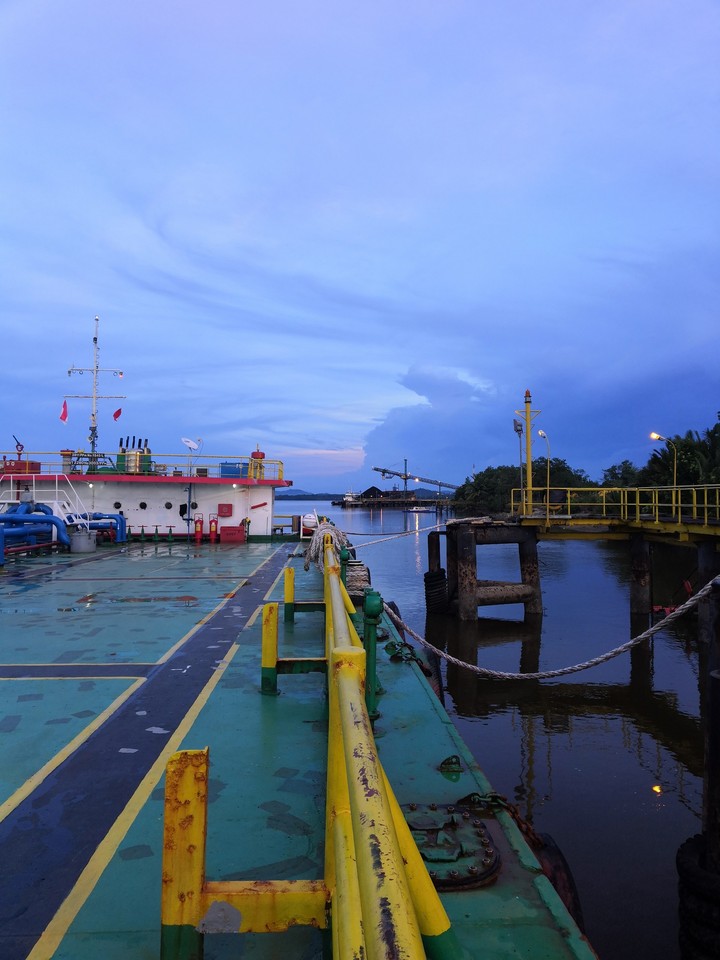 Charging at Jetty Suaran