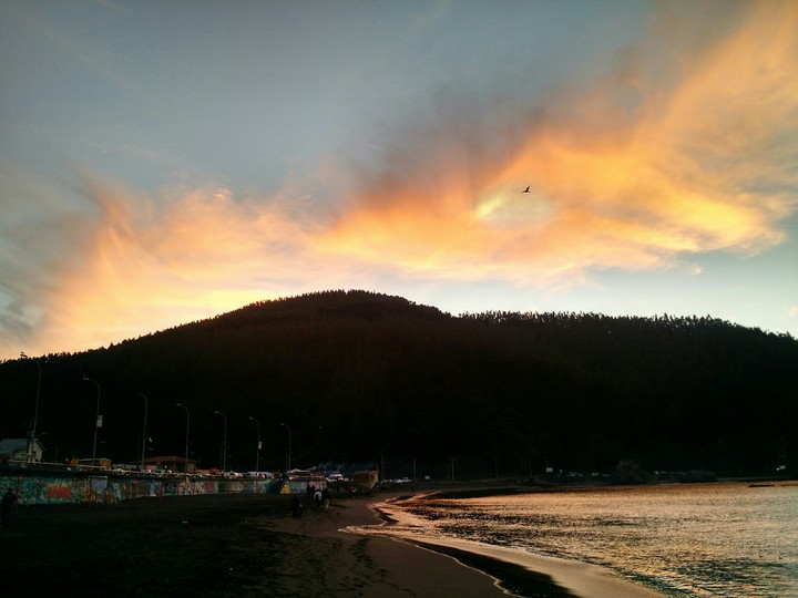 Atardecer en Lenga