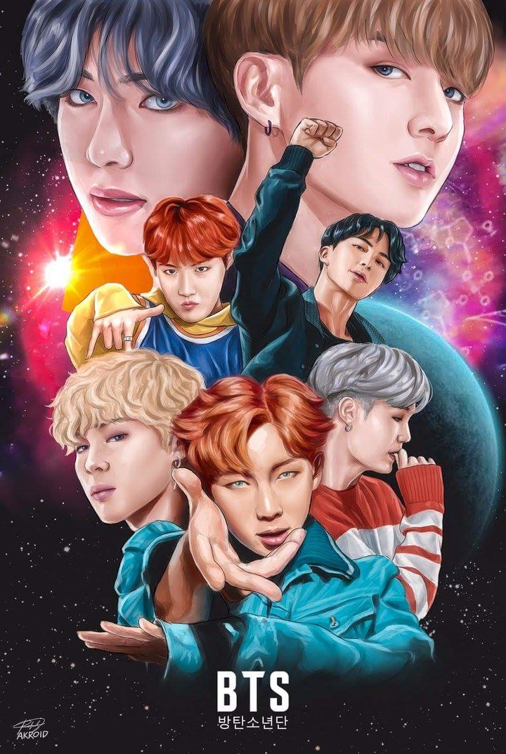 BTS - "DNA" Fanart
