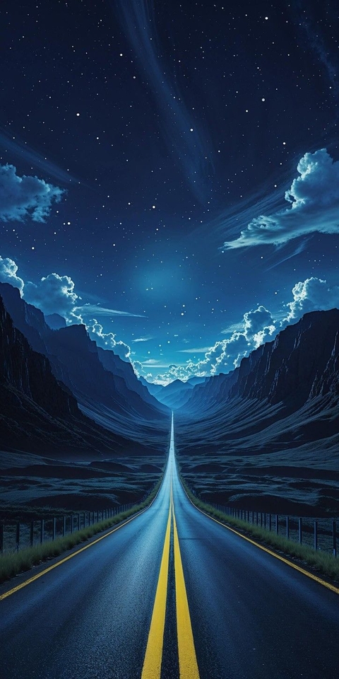 шпалери highway, asphalt