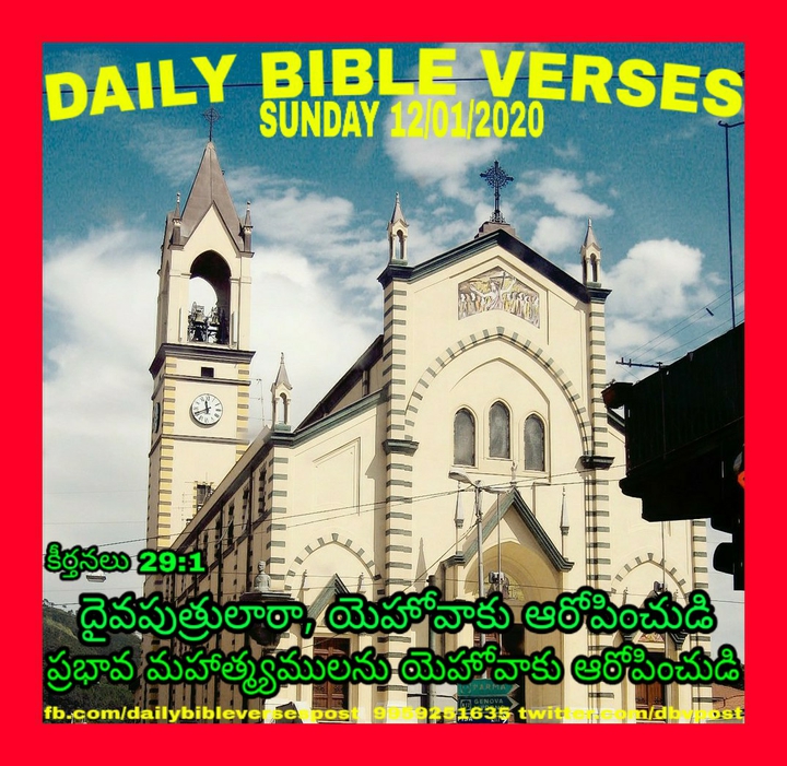 DAILY BIBLE VERSES