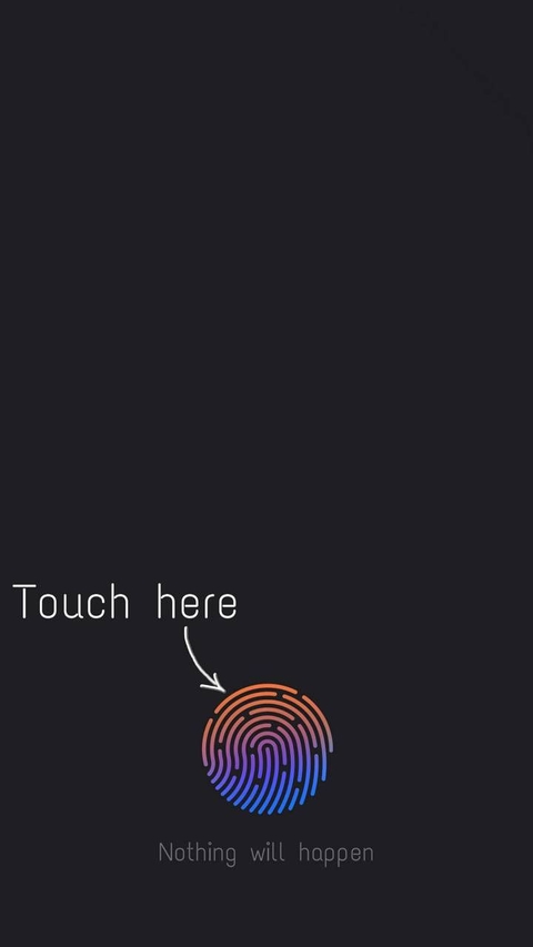 don't touch my phone