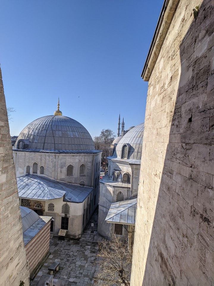 View from Hagia-Sofia