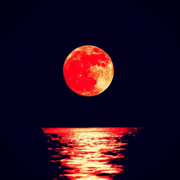 Red sun