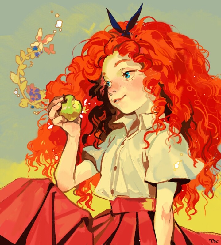 Merida normal girl