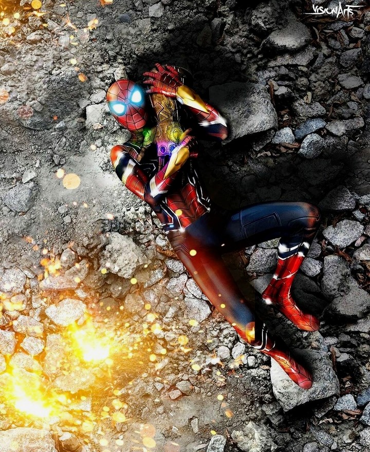 spiderman in endgame