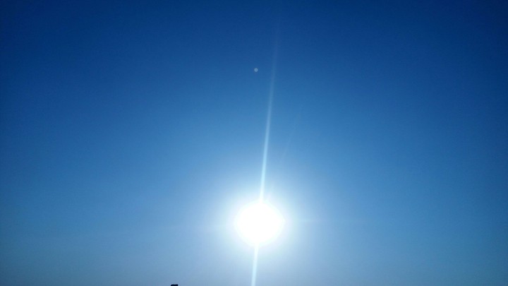 blue sky