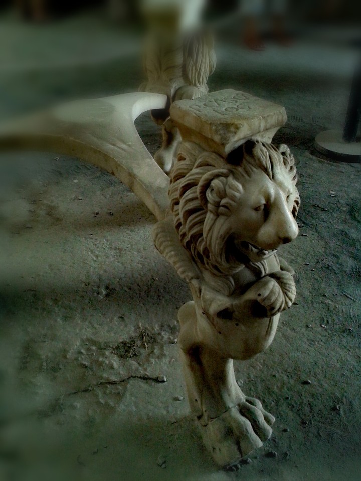 Marble table