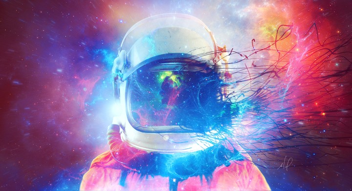 Cosmonaut Space Suit Multicolored