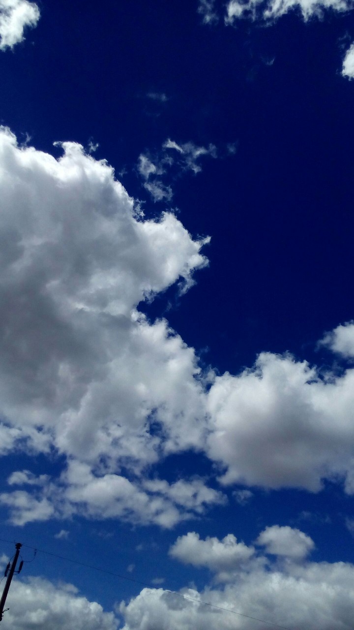 Sky on a sunny day