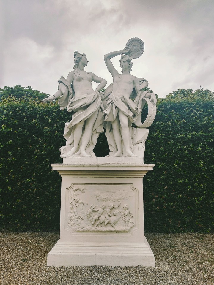 The statue
