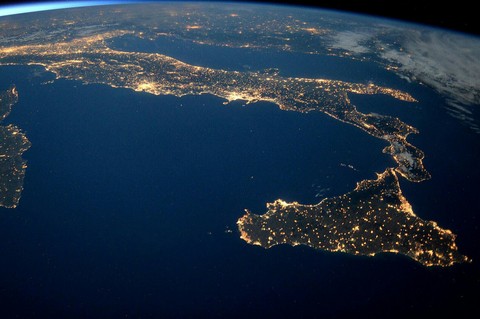 Landkarte Italy