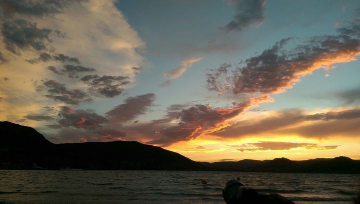 coucher de soleil