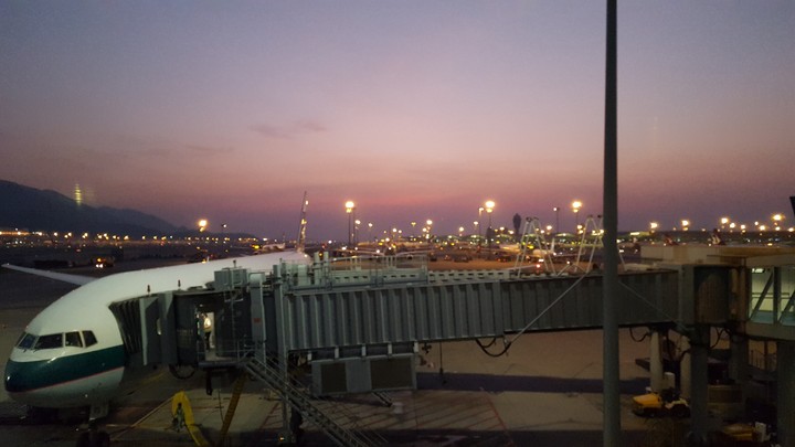 beautiful evening to fly