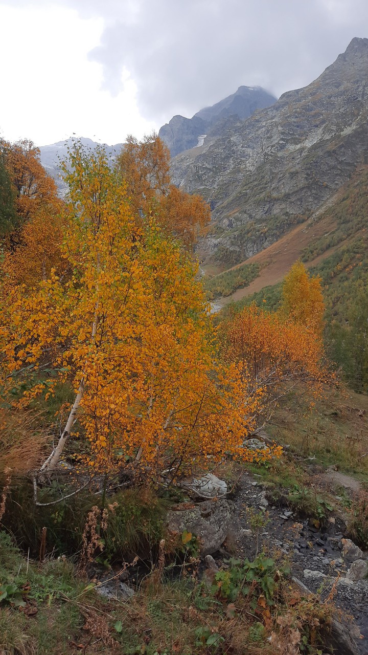 осень в горах