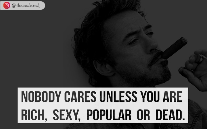 bitter truth of today's generation.