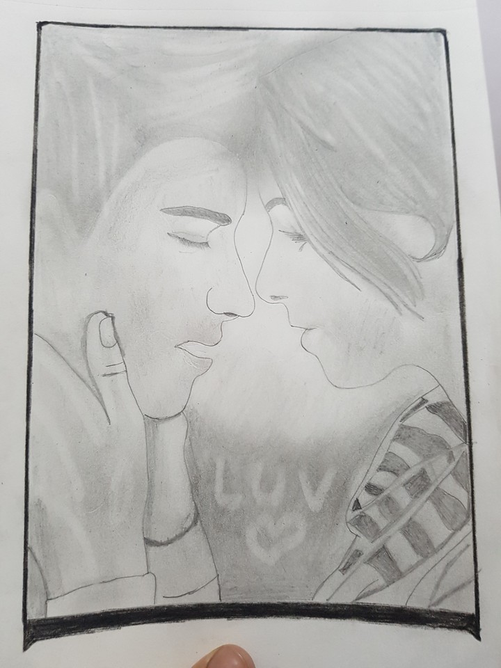couple sketch