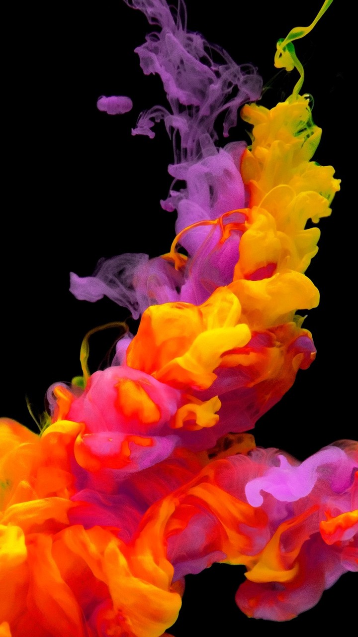 Colored vapors