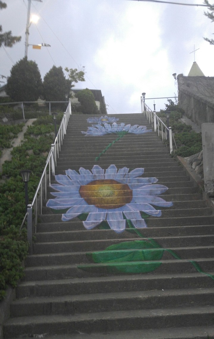 flower stair