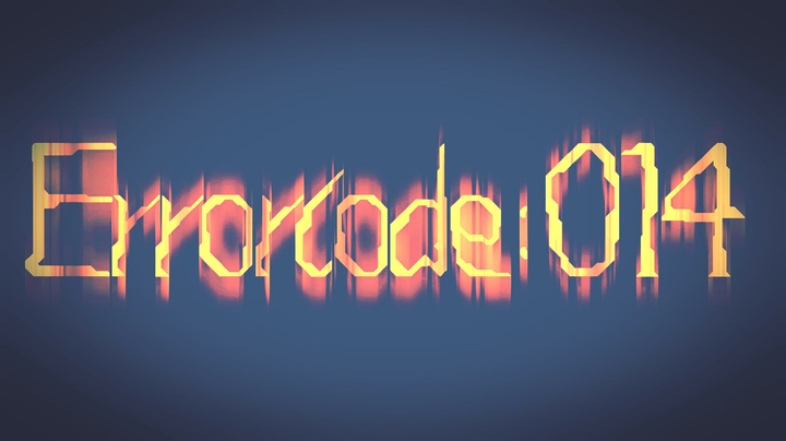 Errorcode:014