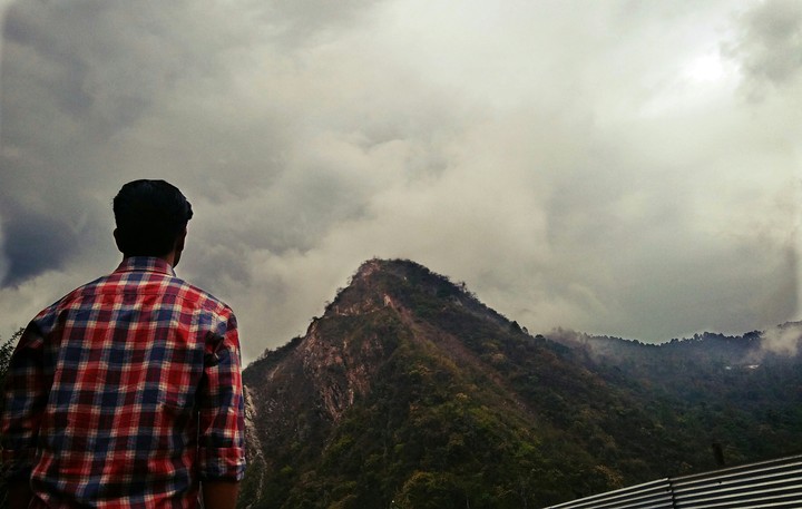 Man And The Mountain
