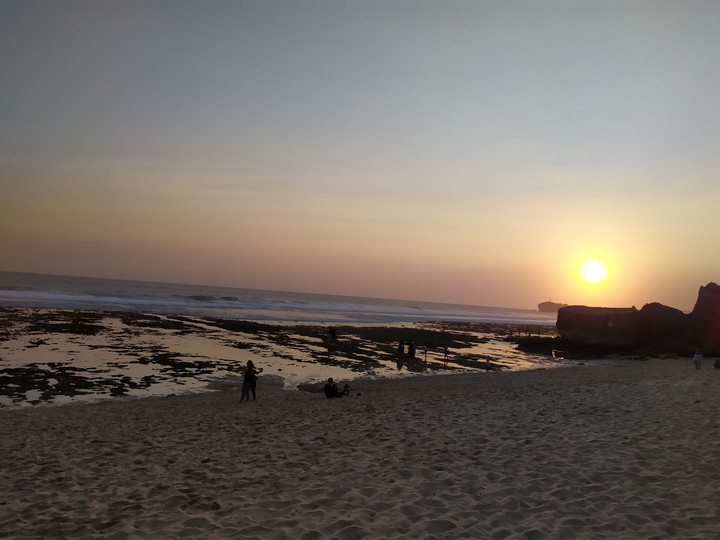 sunrise in indrayanti beach