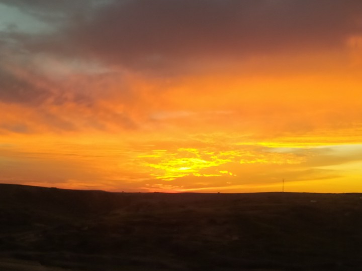 Coucher du soleil