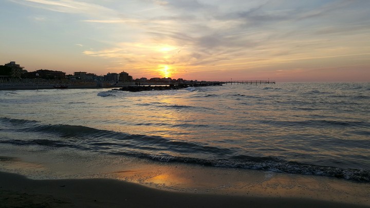 The Rimini sea
