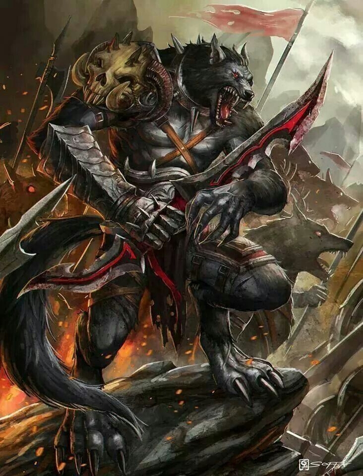 Werewolf warrior