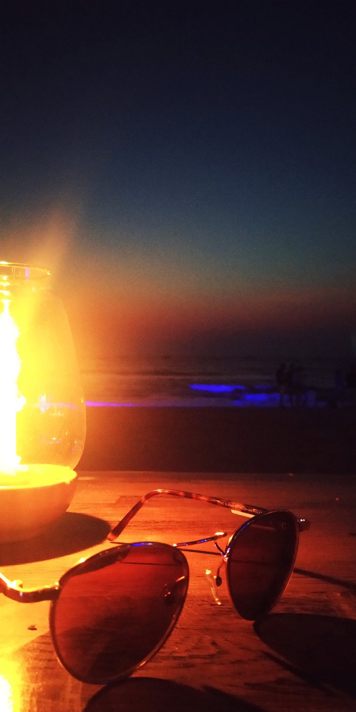 beach night