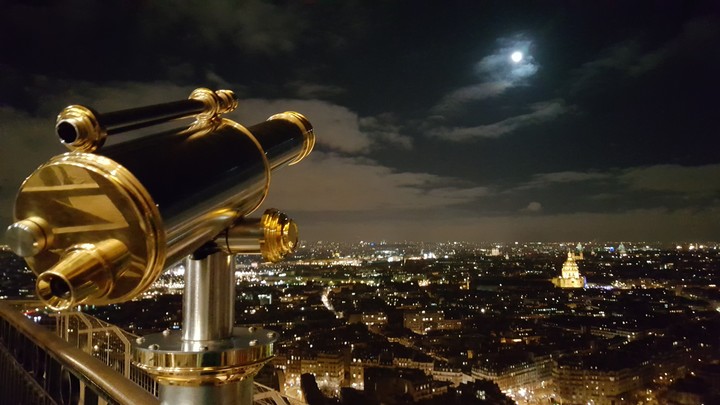 Paris at  night