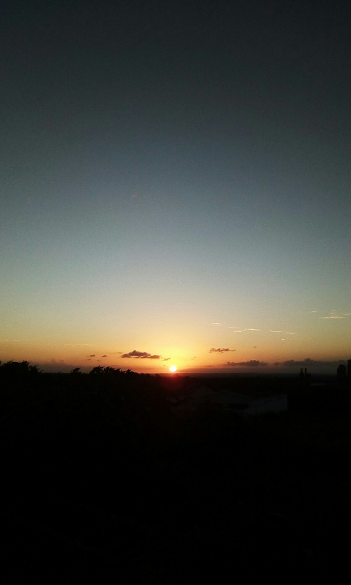 Por do sol