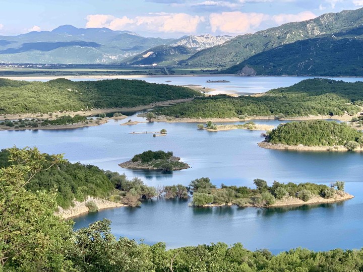 Montenegro artificial lake