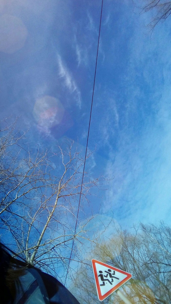 blue sky