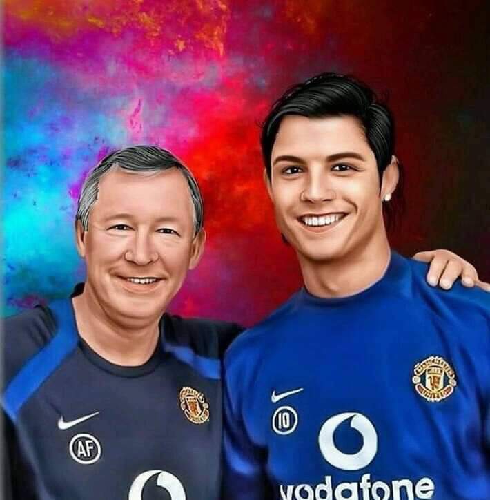 Ronaldo & sir alex