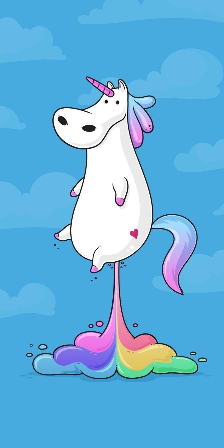 pooping rainbow unicorn