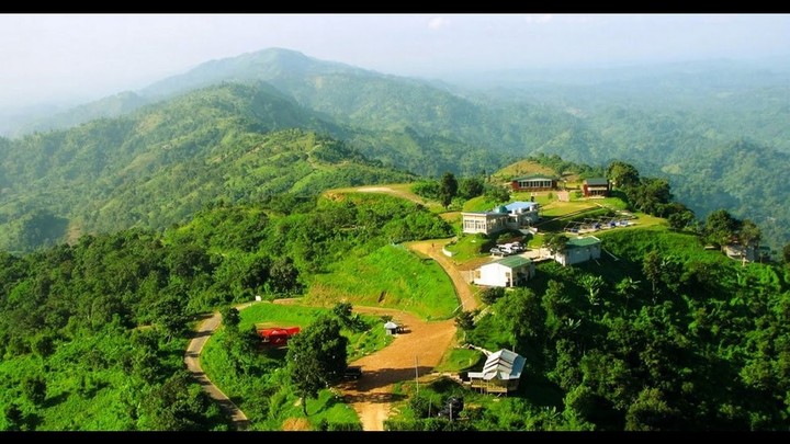 green land Bangladeshi hill village