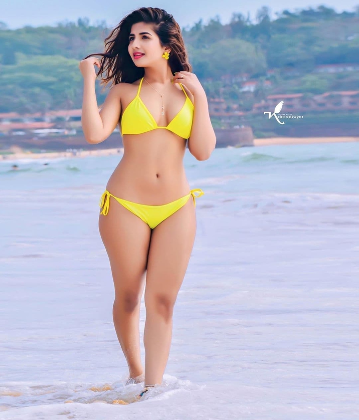 Sexy Indian Bikini Model Photoshoot