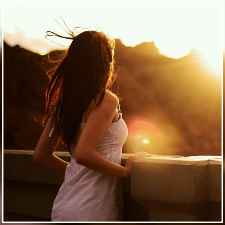 beautiful nature with beautiful girl