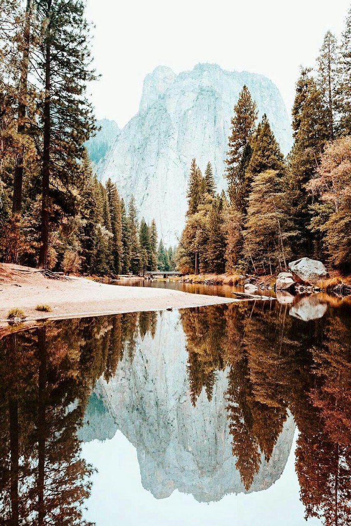Lake reflection
