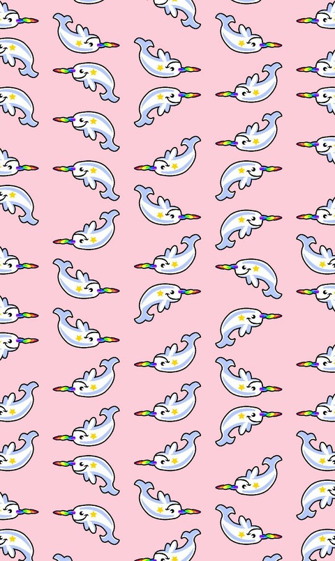 pink whales