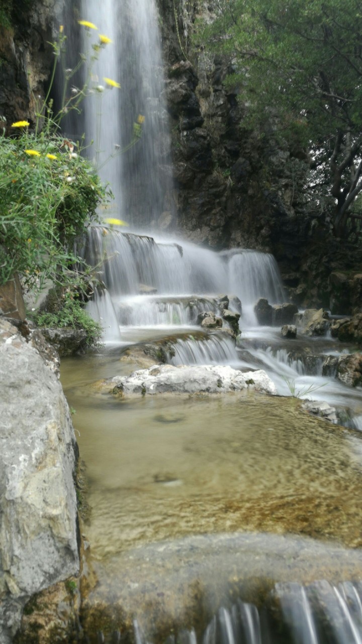 urban waterfall