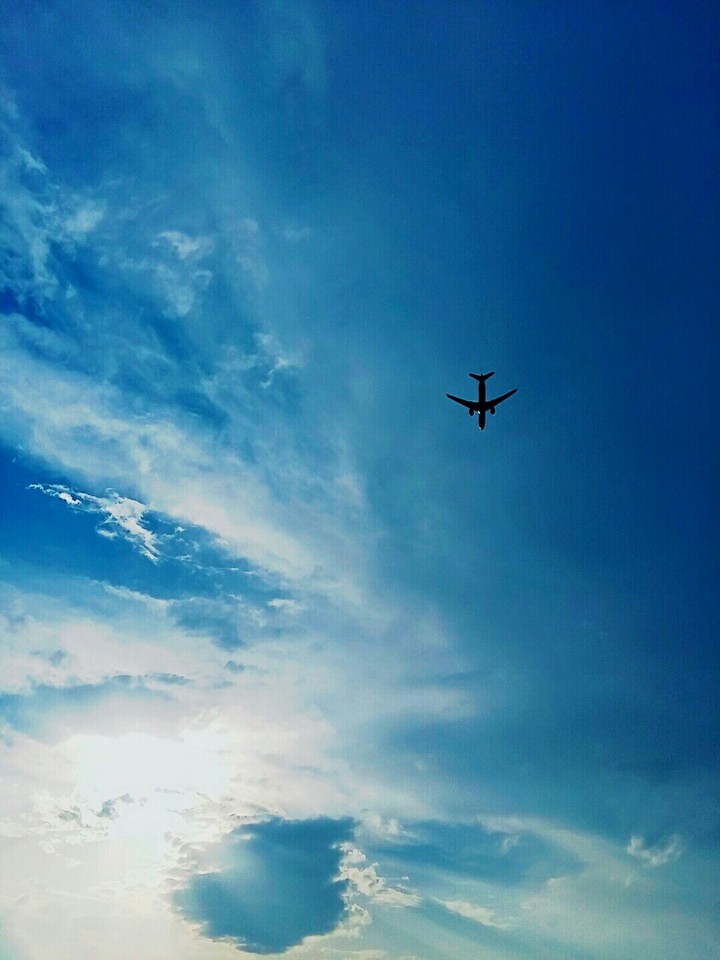 blue sky