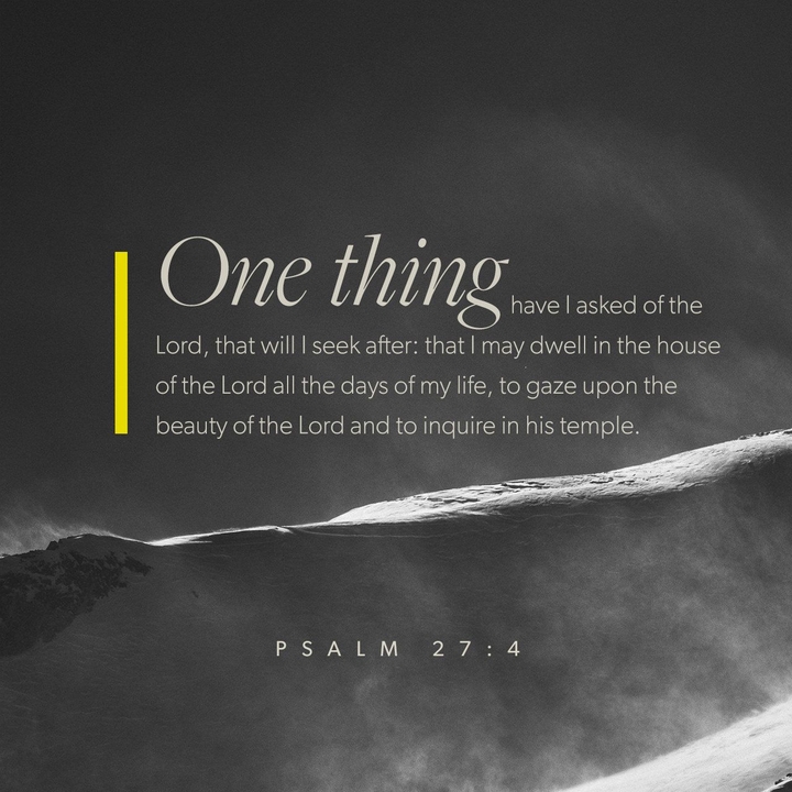 Psalm 27:4