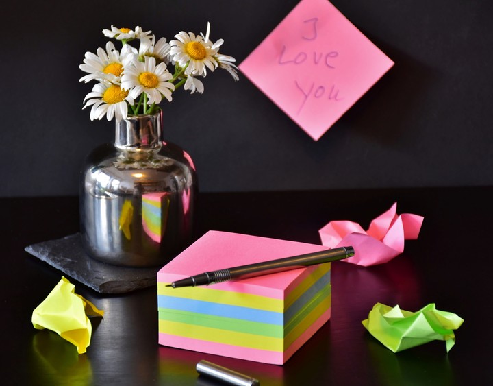 Pink and Yellow and Blue lists ☺️
